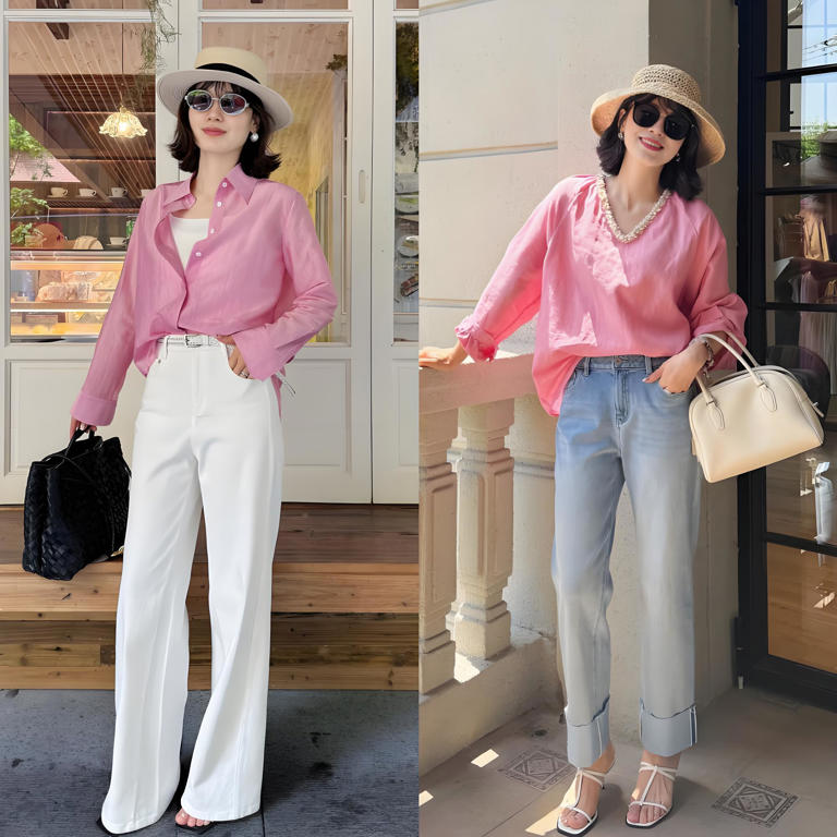 看了30岁博主穿搭，我悟了：衬衫不配短裤、运动鞋，才更时髦