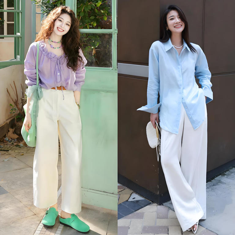 看了30岁博主穿搭，我悟了：衬衫不配短裤、运动鞋，才更时髦