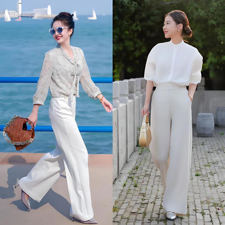 看了30岁博主穿搭，我悟了：衬衫不配短裤、运动鞋，才更时髦