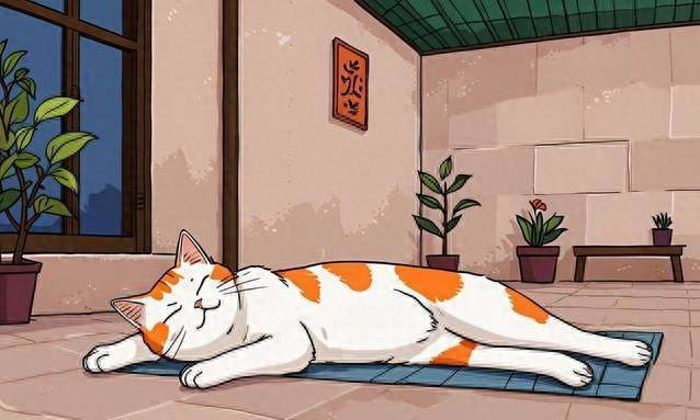 猫咪睡得香爱玩耍，幸福生活有迹可循，你家猫中了几条？