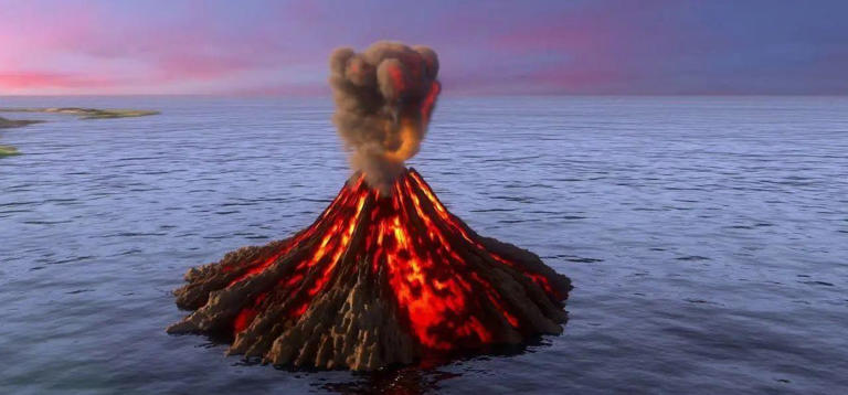 海底火山喷发热翻天，海水却浇不灭，秘密藏哪？