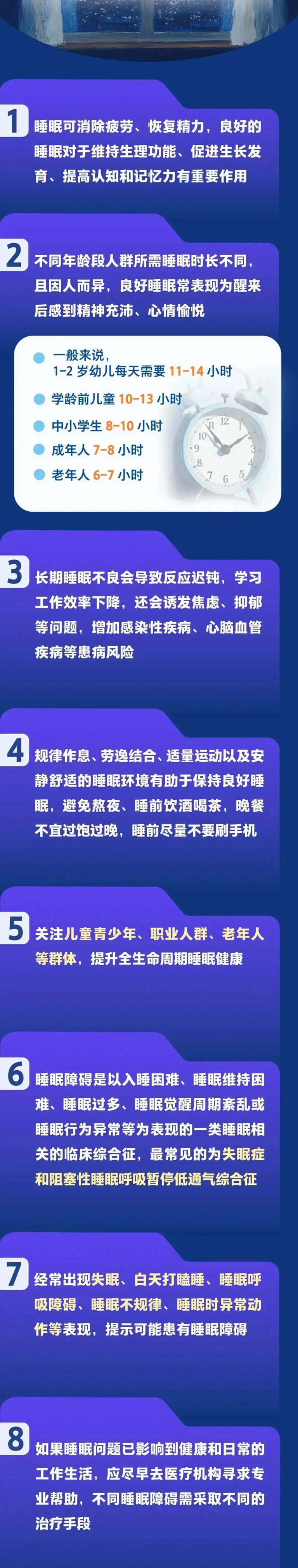 几点睡，几点起，睡多久？睡眠健康参考来了