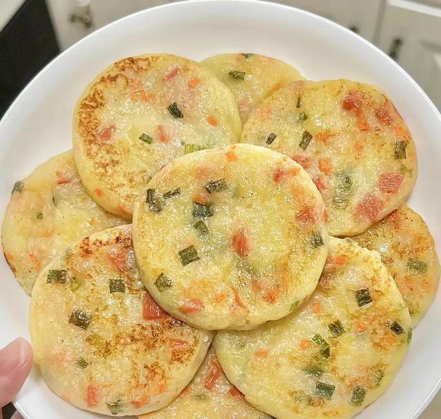 5款巨好吃早餐饼，酥香柔软，做法简单，学到就是赚到