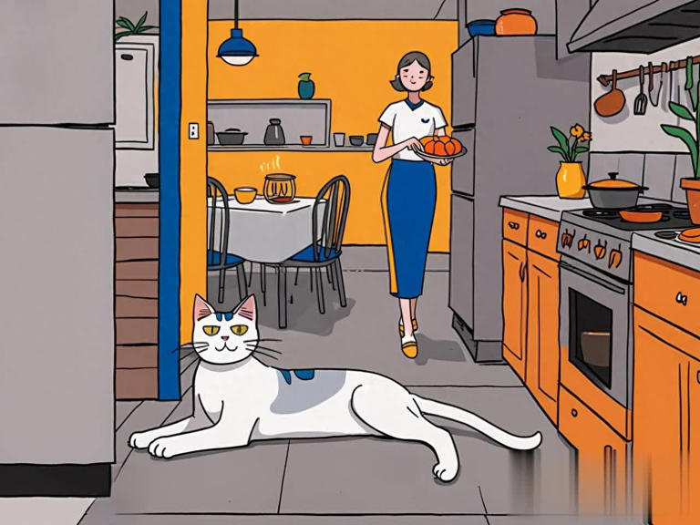 养猫久了才懂，猫见我就倒地打滚原来有这些意思