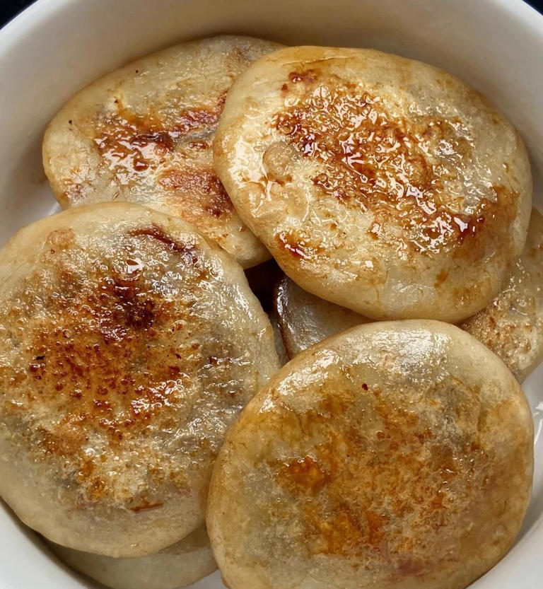 10分钟快速做糖饼，不饧面，不发面，这样做外酥里软，凉了不硬！