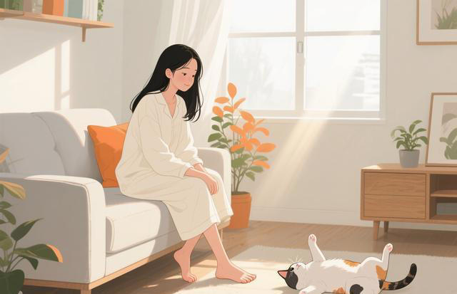 偷偷告诉你，猫咪见到你就 “躺下打滚”，不止是撒娇！