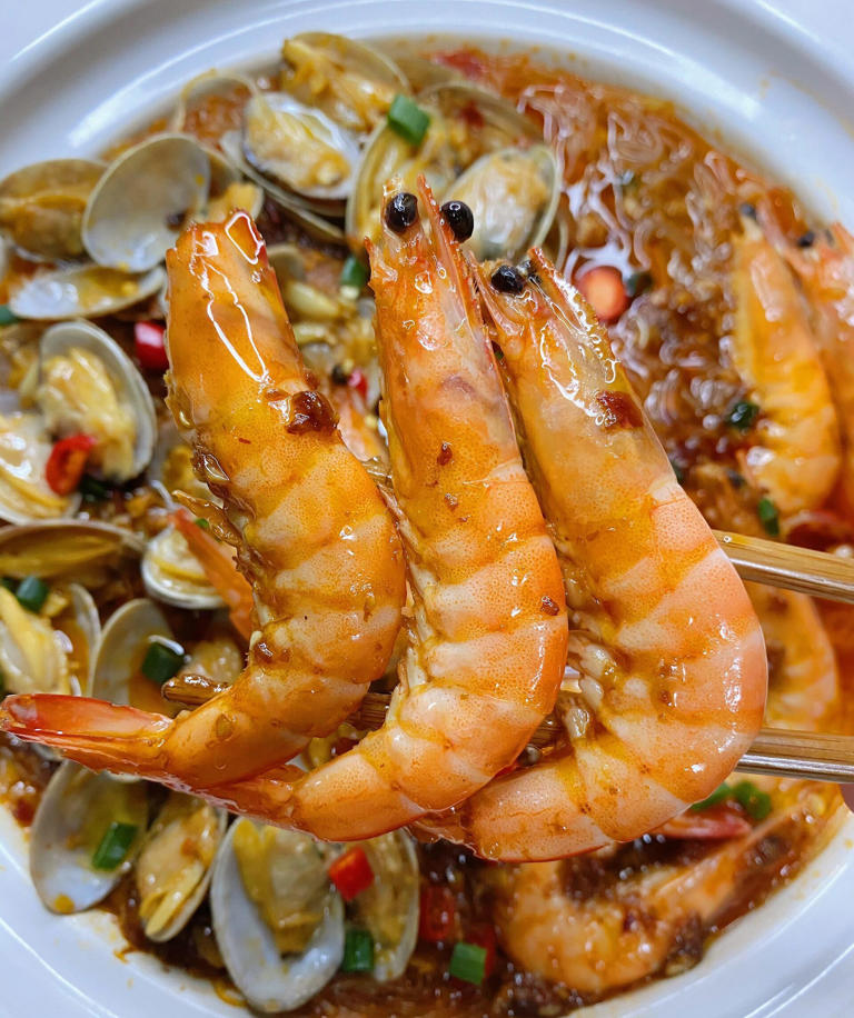 分享海鲜常见的3种吃法，麻辣鲜香都齐了吃一次就记住，太过瘾了