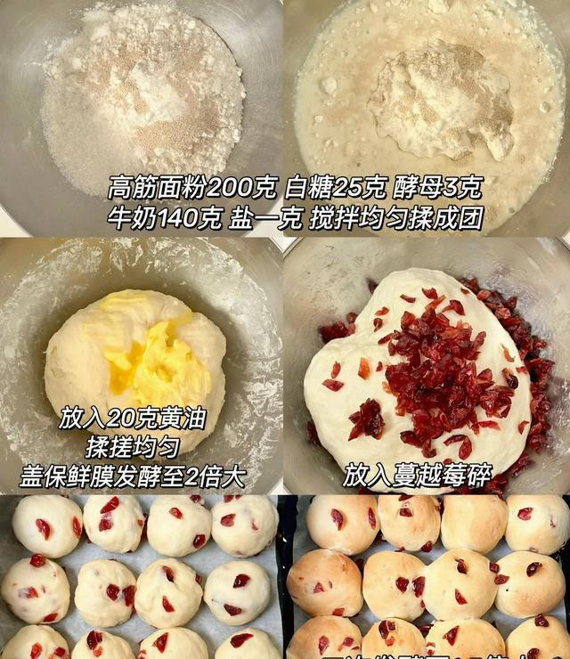 喜欢吃的面包快来看看！有这配方，自己在家就能吃到！