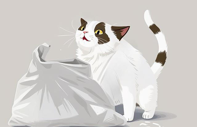 养猫久了才知道，猫喜欢咬塑料袋，原来是这些原因