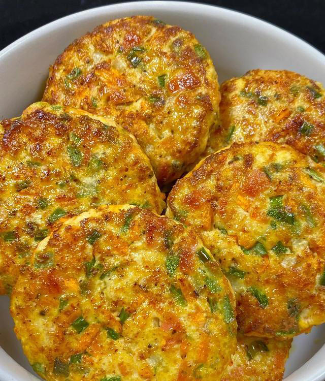 豆腐蔬菜饼——做法简单还好吃