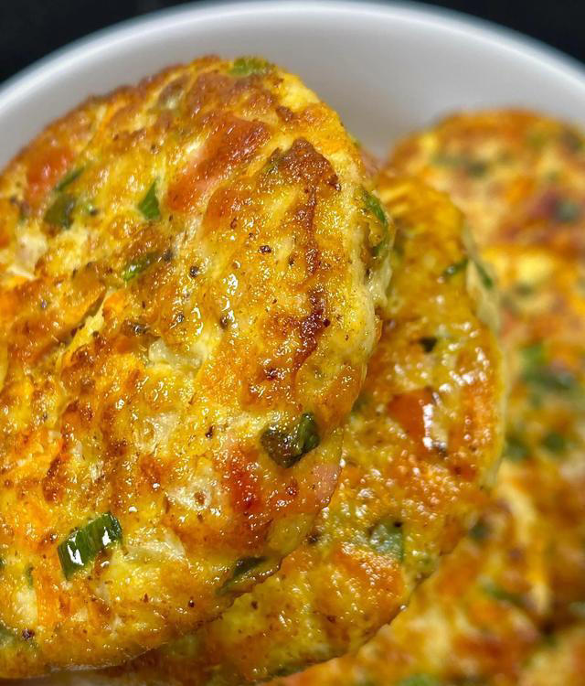 豆腐蔬菜饼——做法简单还好吃