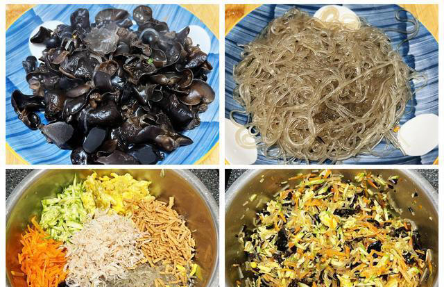 一种馅两种做法，不发面不烫面，皮薄馅大好吃，蒸两锅不够吃