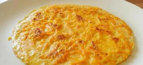 1个鸡蛋1勺面粉,早餐饼煎出金黄香,味道好到停不下来