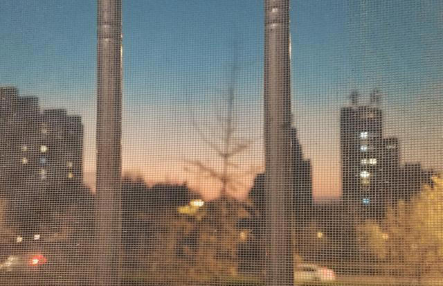 原来清洗纱窗这么简单，不需要拆卸，用上1个口罩，轻松变干净