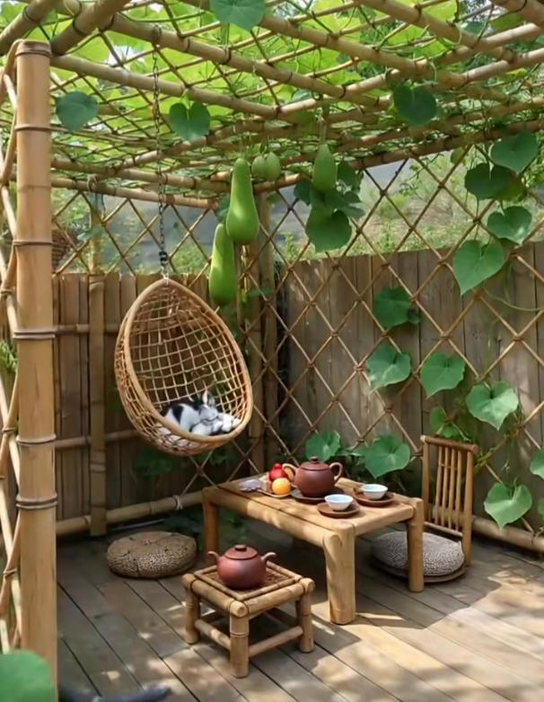 自从有了院子，每天过的都是向往的生活！