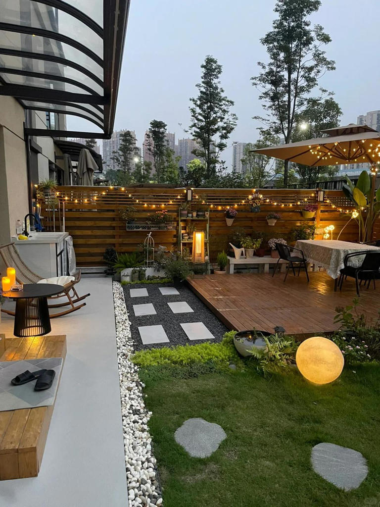 自从有了院子，每天过的都是向往的生活！