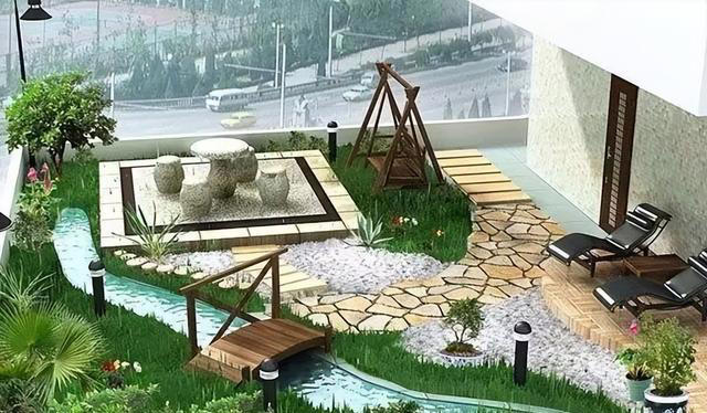 庭院空间小，也能设计漂亮小花园!