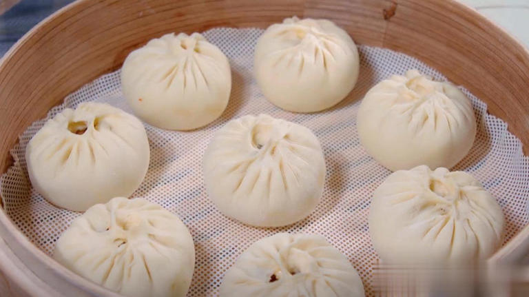 家常肉酱包子教程，和面调馅超简单，全家爱吃肉香足