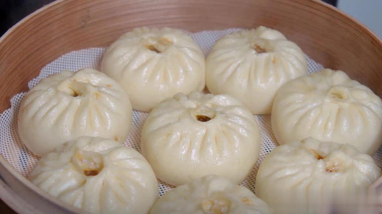 家常肉酱包子教程，和面调馅超简单，全家爱吃肉香足