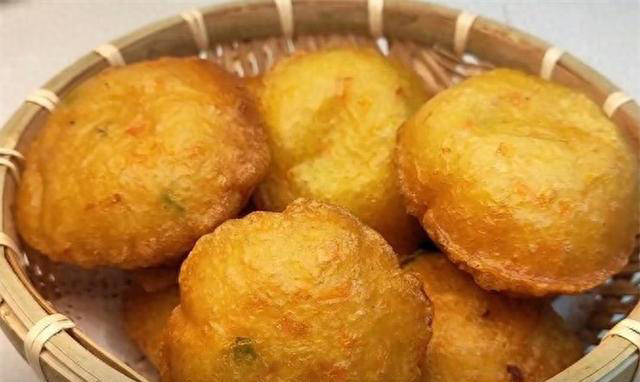 手不沾面，10分钟就能出锅的早餐蔬菜饼，比油条更简单好吃