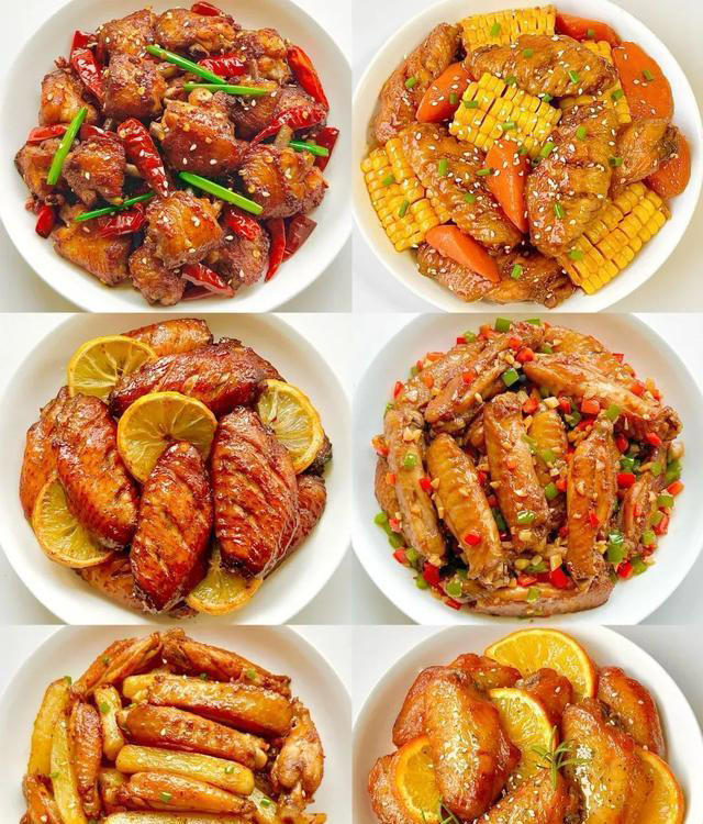 星级大厨告诉我的，鸡翅的6种神仙吃法，每个口味都香到嗦骨头