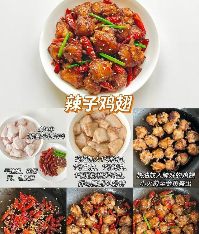 星级大厨告诉我的，鸡翅的6种神仙吃法，每个口味都香到嗦骨头