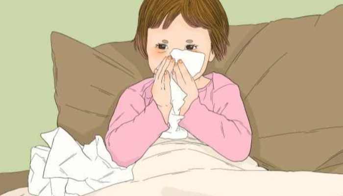 宝宝流鼻涕用姜敷脚心