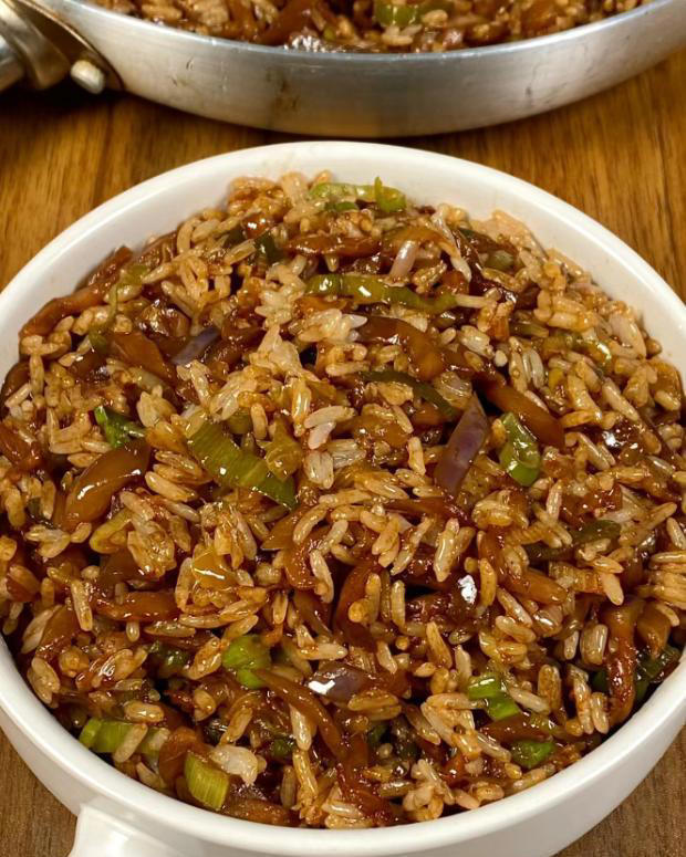 大米不要总煮饭熬粥了，分享7道菜谱，省时省力又好吃，太香了