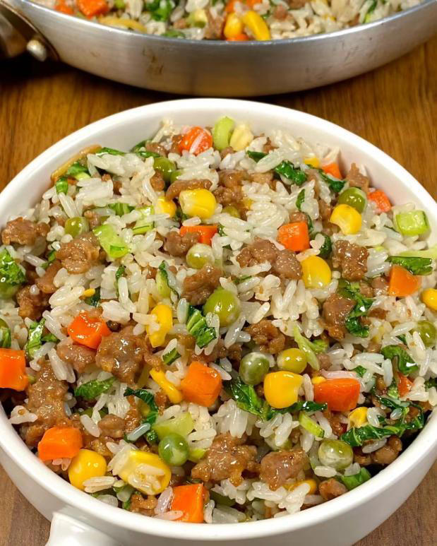 大米不要总煮饭熬粥了，分享7道菜谱，省时省力又好吃，太香了