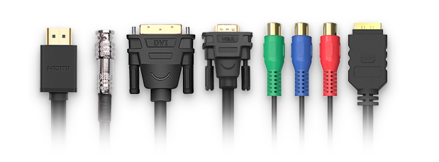 视频接口汇总：VGA　DVI　ＨＤＭＩ　ＤＰ