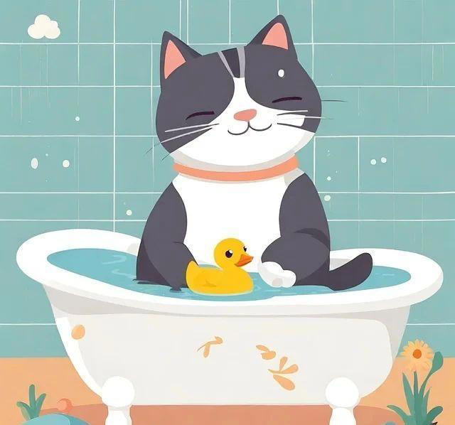 猫咪会自己舔，一直不用洗澡？错！