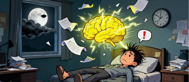 为什么越累越睡不着？其实是大脑在捣鬼